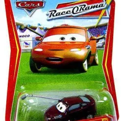 Budget 👏 Disney / Pixar Cars The World of Cars Race-O-Rama Andrea Diecast Car #89 🧨