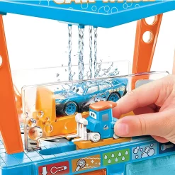 Cheap 🔔 Disney / Pixar Cars Color Changers Dinoco Car Wash Playset [Includes Dinoco Lightning McQueen & Dinoco Pitty!] 🎉 -Disney Cars Shop carsccdinococarwash inset2