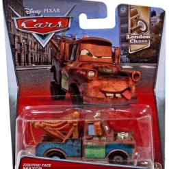 Discount ✔️ Disney / Pixar Cars London Chase Fighting Face Mater Diecast Car #1/11 💯