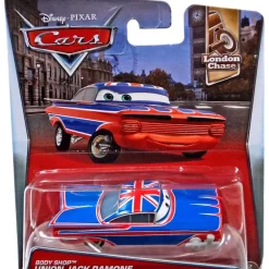 Coupon 🔔 Disney / Pixar Cars London Chase Body Shop Union Jack Ramone Diecast Car #2/11 [Damaged Package] ✨
