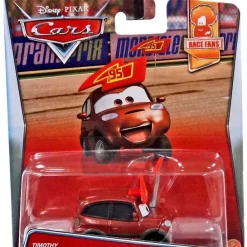 Top 10 🛒 Disney / Pixar Cars Race Fans Timothy Twostroke Diecast Car #5/14 ⭐
