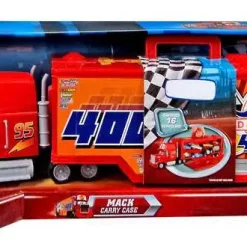 Outlet ⌛ Disney / Pixar Cars Dinoco 400 Mack Exclusive Carry Case [Damaged Package] ✔️