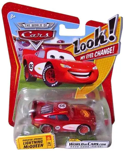 Promo π Disney / Pixar Cars The World of Cars Lenticular Eyes Series 1 Radiator Springs Lightning McQueen Diecast Car π 1 Promo π Disney / Pixar Cars The World of Cars Lenticular Eyes Series 1 Radiator Springs Lightning McQueen Diecast Car π