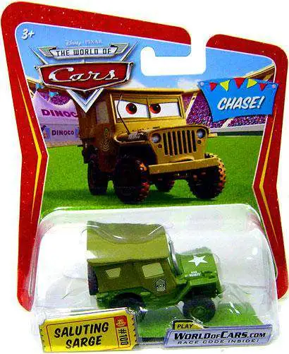 Cheap ๐ Disney / Pixar Cars The World of Cars Series 1 Saluting Sarge Diecast Car ๐ฅฐ 1 Cheap ๐ Disney / Pixar Cars The World of Cars Series 1 Saluting Sarge Diecast Car ๐ฅฐ