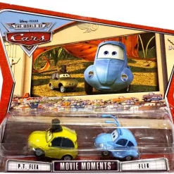 Budget 😉 Disney / Pixar Cars The World of Cars Movie Moments Flik & PT Flea Diecast Car 2-Pack [Damaged Package] 👍