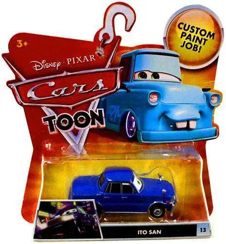Best deal ๐ฅฐ Disney / Pixar Cars Cars Toon Main Series Ito San Diecast Car #13 ๐ 1 Best deal ๐ฅฐ Disney / Pixar Cars Cars Toon Main Series Ito San Diecast Car #13 ๐