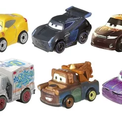 Cheapest ✨ Disney / Pixar Cars Die Cast Mini Racers CLASSIC Exclusive 10-Pack 💯 -Disney Cars Shop carsminiracer10pk inset2