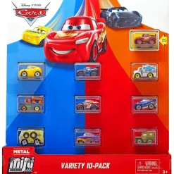Cheapest ✨ Disney / Pixar Cars Die Cast Mini Racers CLASSIC Exclusive 10-Pack 💯 -Disney Cars Shop carsminiracer10pk inset3