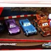 Best Sale 👏 Disney / Pixar Cars Cars 2 Multi-Packs Paris Scene Espionage 5-Pack Exclusive Diecast Car Set 👍