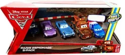 Best Sale 👏 Disney / Pixar Cars Cars 2 Multi-Packs Paris Scene Espionage 5-Pack Exclusive Diecast Car Set 👍