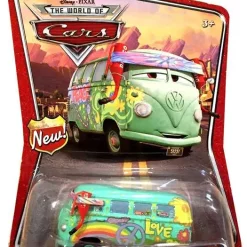 Promo 🤩 Disney / Pixar Cars The World of Cars Series 1 Pit Crew Member Fillmore Diecast Car 🎁