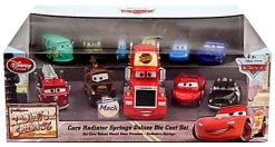 Budget 🎉 Disney / Pixar Cars Radiator Springs Deluxe Set Exclusive Diecast Car 11-Pack [Damaged Package, Mint Figures] ⭐