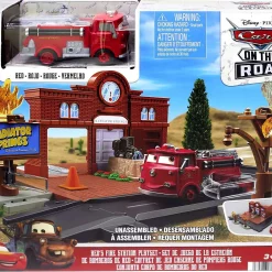Cheapest 🛒 Disney / Pixar Cars On The Road Red's Fire Station Playset (Pre-Order ships January) 😍