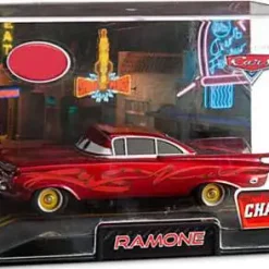 Brand new 😍 Disney / Pixar Cars 1:43 Collectors Case Ramone Exclusive Diecast Car [Red, Damaged Package] 💯