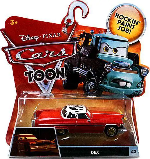 Outlet π Disney / Pixar Cars Cars Toon Main Series Dex Diecast Car #42 π 1 Outlet π Disney / Pixar Cars Cars Toon Main Series Dex Diecast Car #42 π