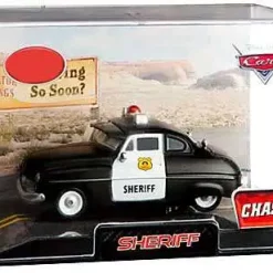 Flash Sale 🎁 Disney / Pixar Cars 1:43 Collectors Case Sheriff Exclusive Diecast Car 🔔