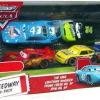 Outlet ⭐ Disney / Pixar Cars The World of Cars Multi-Packs Speedway 4-Pack Exclusive Diecast Car Set [Set #1] 🤩
