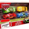 Cheapest ❤️ Disney / Pixar Cars The World of Cars Multi-Packs Speedway 4-Pack Exclusive Diecast Car Set [Set #2] 😍
