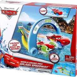 Discount 🔔 Disney / Pixar Cars World Grand Prix Splash Speedway Playset ⌛