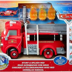 Discount ⭐ Disney / Pixar Cars Color Changers Stunt & Splash Red 10-Inch Playset [with Lightning McQueen] 🔔