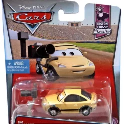 Budget 👍 Disney / Pixar Cars Piston Cup Reporters Tim Rimmer Diecast Car #6/10 😉