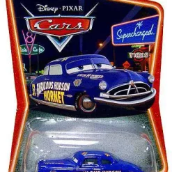 Budget 🎉 Disney / Pixar Cars Supercharged Fabulous Hudson Hornet Diecast Car [Red Hub Caps] 🤩