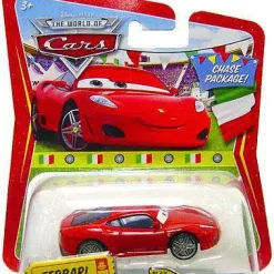 Deals 💯 Disney / Pixar Cars The World of Cars Series 1 Ferrari F430 Diecast Car [Chase] ⌛