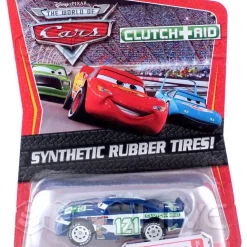 Outlet 🧨 Disney / Pixar Cars The World of Cars Synthetic Rubber Tires Clutch Aid No. 121 Exclusive Diecast Car 🛒