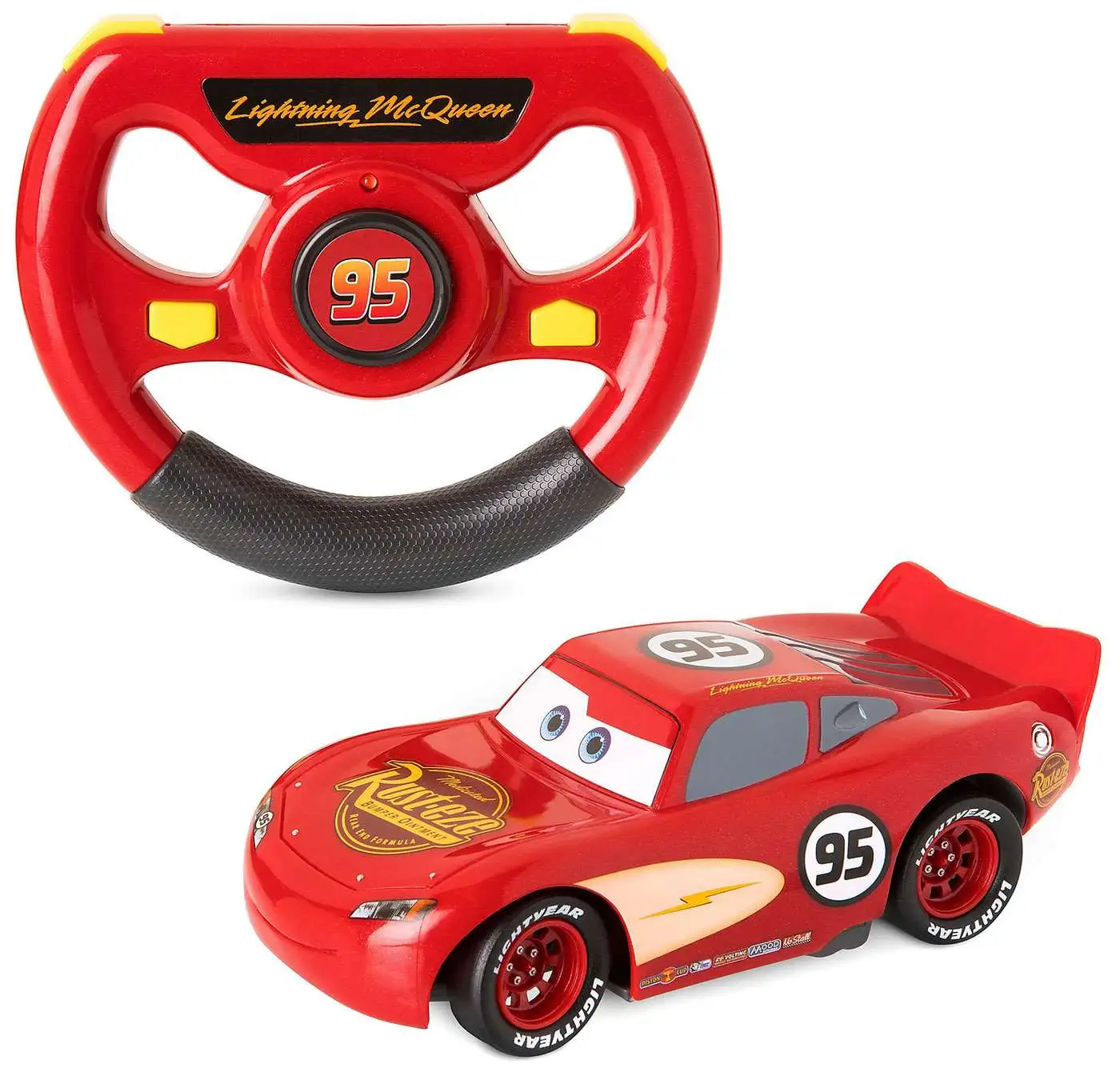 Cheap π Disney / Pixar Cars Radiator Springs Lightning McQueen Exclusive R/C Remote Control Car π 2 Cheap π Disney / Pixar Cars Radiator Springs Lightning McQueen Exclusive R/C Remote Control Car π - Image 2