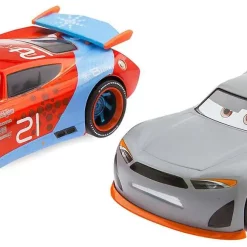 Brand new π€© Disney / Pixar Cars Cars 3 Pullback Die Cast Ryan "Inside" Laney & Rookie #003 Exclusive Vehicle 2-Pack π