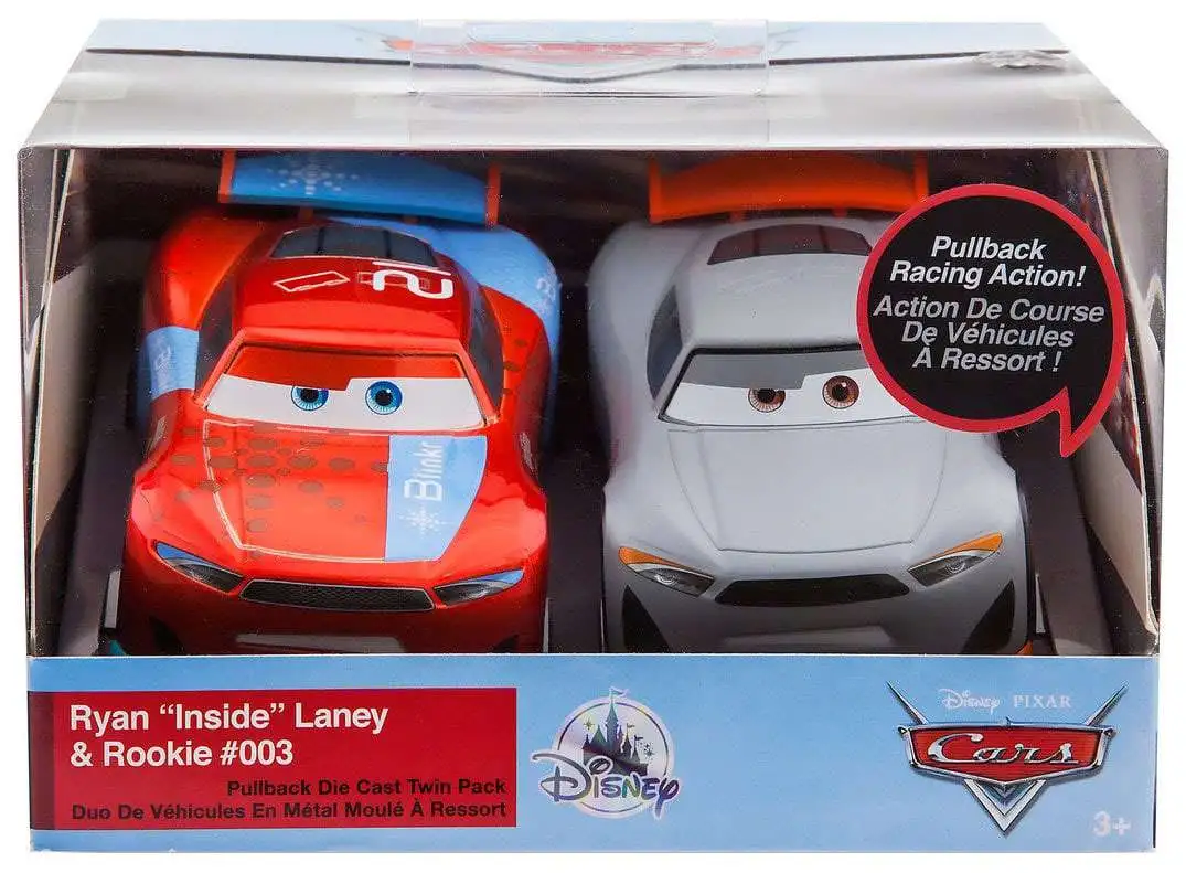 Brand new π€© Disney / Pixar Cars Cars 3 Pullback Die Cast Ryan "Inside" Laney & Rookie #003 Exclusive Vehicle 2-Pack π 3 Brand new π€© Disney / Pixar Cars Cars 3 Pullback Die Cast Ryan "Inside" Laney & Rookie #003 Exclusive Vehicle 2-Pack π - Image 3