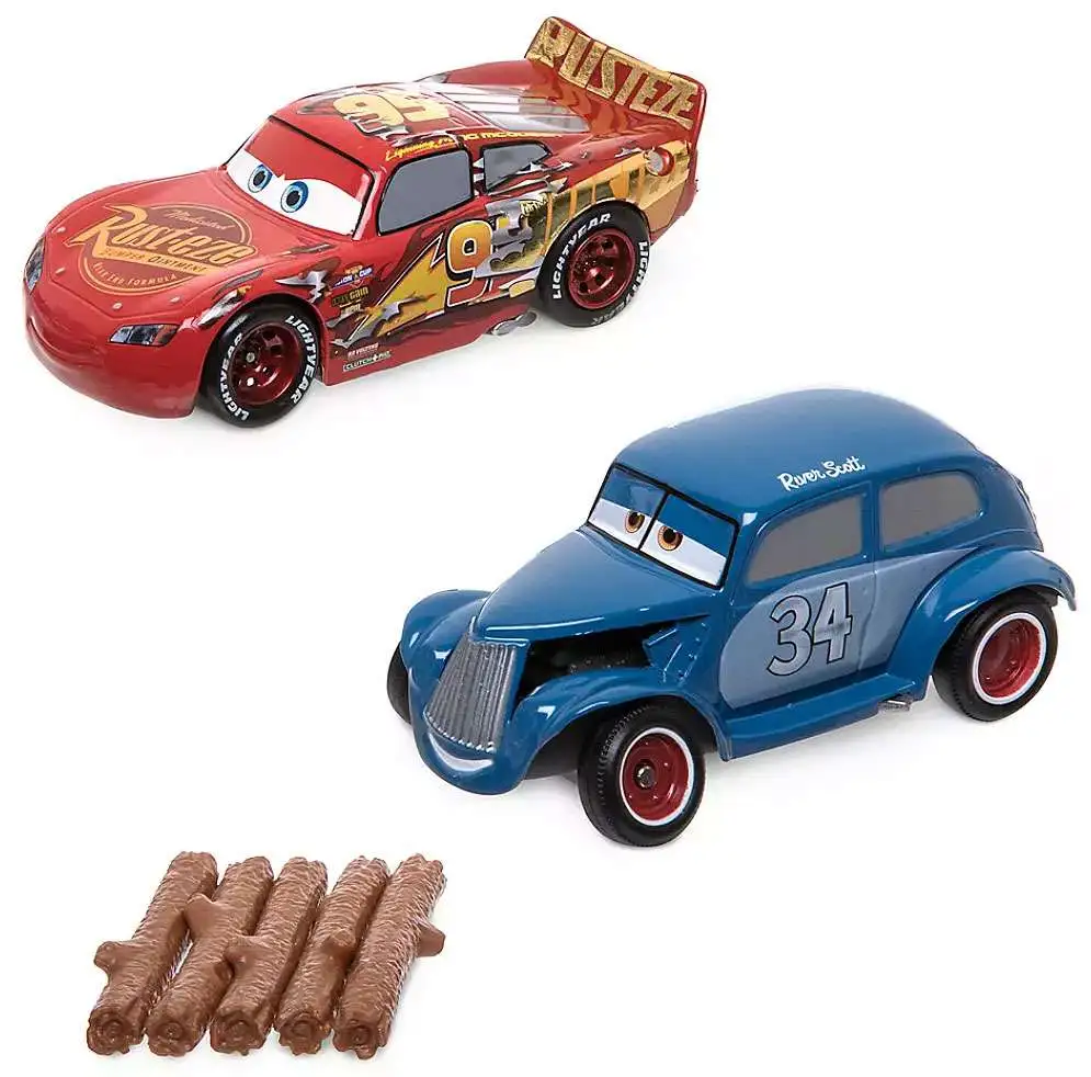 Best Sale ❤️ Disney / Pixar Cars Thomasville Mini Stunt Set Exclusive Playset ✔️ 2 Best Sale ❤️ Disney / Pixar Cars Thomasville Mini Stunt Set Exclusive Playset ✔️ - Image 2