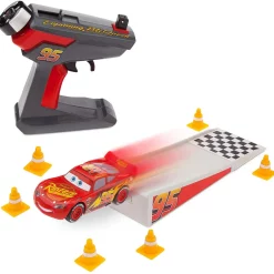 Cheapest 🔔 Disney / Pixar Cars Lightning McQueen RC Racer Exclusive Remote Control Car Set [2.4 GHZ] 😉 -Disney Cars Shop dismcqueenrcracer inset2