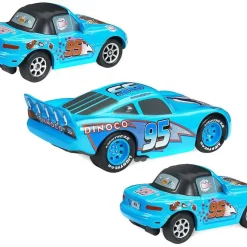 Best reviews of 🔔 Disney / Pixar Cars Cars 3 Pull 'N' Race Dinoco Dream Exclusive Vehicle [Lightning McQueen, Tia & Mia] 👏 -Disney Cars Shop dispullbkdinocodream inset2