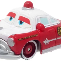 Cheap 💯 Disney / Pixar Cars The World of Cars Mini Adventures Doc Hudson Plastic Car [Radiator Spring Fire Dept. Loose] 👏