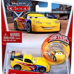 Discount 😍 Disney / Pixar Cars Micro Drifters Jeff Gorvette Diecast Car [With Micro Drifter] 😀