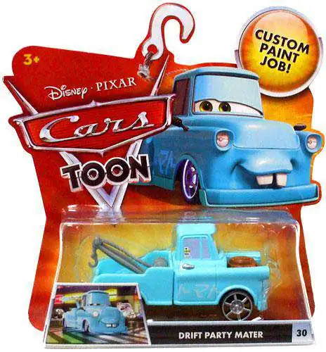 Promo ๐ Disney / Pixar Cars Cars Toon Main Series Drift Party Mater Diecast Car #30 ๐ 1 Promo ๐ Disney / Pixar Cars Cars Toon Main Series Drift Party Mater Diecast Car #30 ๐