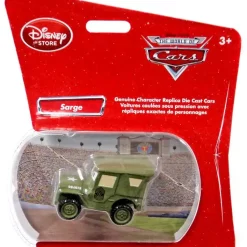 Best Pirce 😍 Disney / Pixar Cars 1:48 Single Packs Sarge Exclusive Diecast Car 🎉