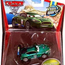 Hot Sale 🥰 Disney / Pixar Cars Cars 2 Main Series Nigel Gearsley with Metallic Finish Exclusive Diecast Car 🛒
