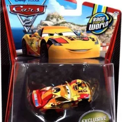 Budget 🤩 Disney / Pixar Cars Cars 2 Main Series Miguel Camino with Metallic Finish Exclusive Diecast Car ⭐