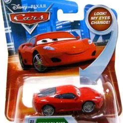 Budget 🥰 Disney / Pixar Cars Lenticular Eyes Series 2 Ferrari F430 Diecast Car ✔️