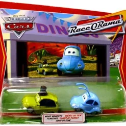 Promo 🎁 Disney / Pixar Cars Race-O-Rama Flik & PT Flea Diecast Car 2-Pack [Multilingual Packaging] 🧨