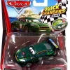 Flash Sale 😀 Disney / Pixar Cars Cars 2 Quick Changers Race Nigel Gearsley with Crash Damage Diecast Car 💯