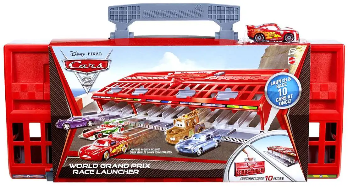 Outlet ๐คฉ Disney / Pixar Cars Cars 2 World Grand Prix Race Launcher Playset ๐ฅ 1 Outlet ๐คฉ Disney / Pixar Cars Cars 2 World Grand Prix Race Launcher Playset ๐ฅ