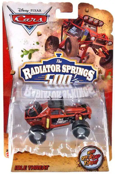 New 🤩 Disney / Pixar Cars The Radiator Springs 500 1/2 Idle Threat Diecast Car 🛒 1 New 🤩 Disney / Pixar Cars The Radiator Springs 500 1/2 Idle Threat Diecast Car 🛒