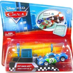 Outlet 🧨 Disney / Pixar Cars Pit Row Race-Off Spare O Mint No. 93 Diecast Car [Includes Launcher] 🤩