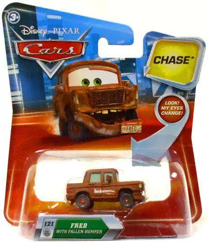 New π₯ Disney / Pixar Cars Lenticular Eyes Series 2 Fred with Fallen Bumper Diecast Car π― 1 New π₯ Disney / Pixar Cars Lenticular Eyes Series 2 Fred with Fallen Bumper Diecast Car π―
