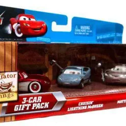 Best reviews of 🎁 Disney / Pixar Cars Multi-Packs Radiator Springs 3-Car Gift Pack Diecast Car Set [Cruisin', Damaged Package] 👍