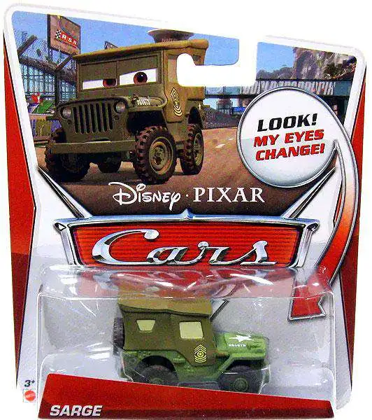 Promo 𧨠Disney / Pixar Cars Lenticular Eyes Series 3 Sarge Diecast Car π― 1 Promo 𧨠Disney / Pixar Cars Lenticular Eyes Series 3 Sarge Diecast Car π―
