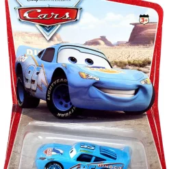 Best deal 😍 Disney / Pixar Cars Series 1 Blue Dinoco Lightning McQueen Diecast Car 🎁